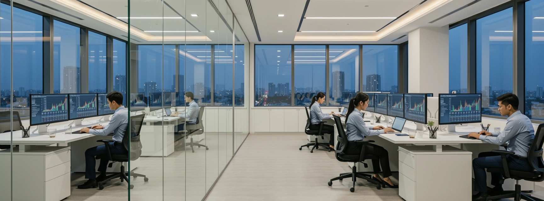 Asian Core Research office environment